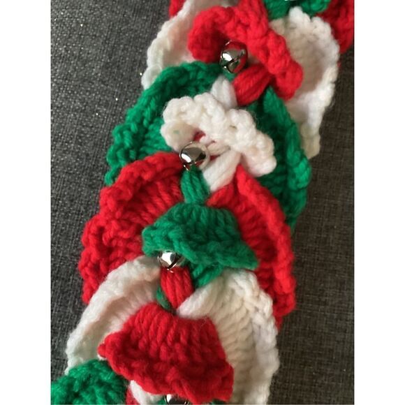 Vintage Crochet Christmas Door Hanger Set - Picture 5 of 6